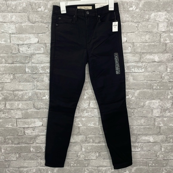Gap Black True Skinny High Rise Jeans - Picture 1 of 6